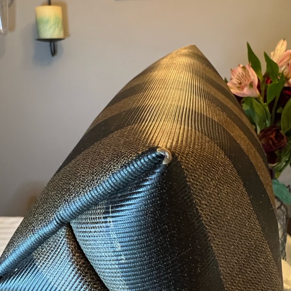 Vintage FENDI Penguin Stripe Baguette Handbag Clutch Pouch - Picture 9 of 13